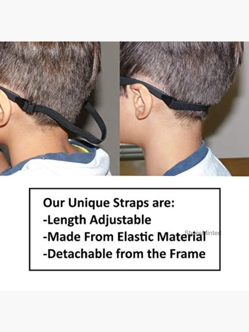 Infant Baby & Toddler First Sunglasses Ages 0-2 Straps